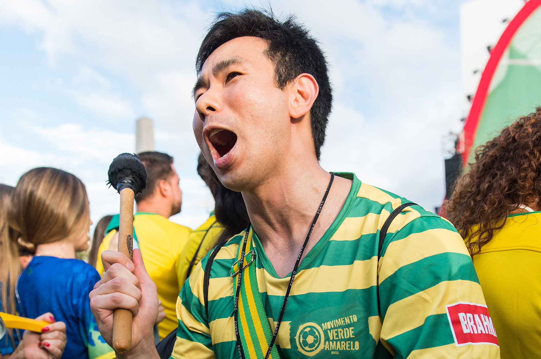 Movimento Verde e Amarelo - Primeiro Jogo | Luciano Braz Fotografia